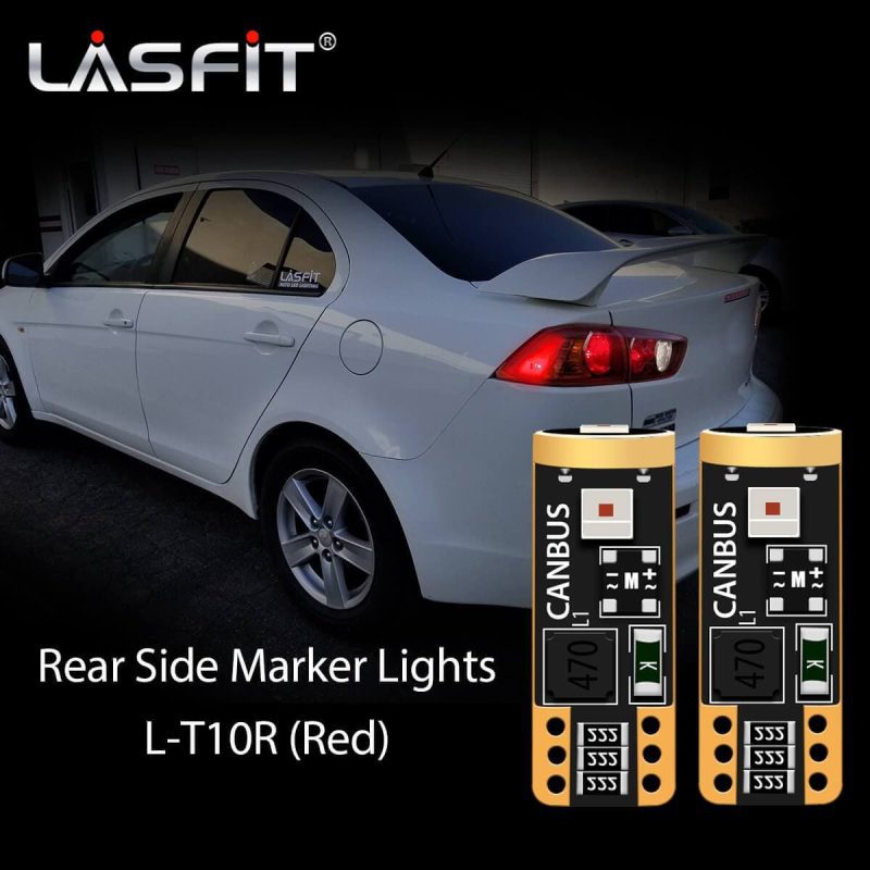 Lasfit 168 led rear side marker lights fit for 2008 Mitsubishi Lancer