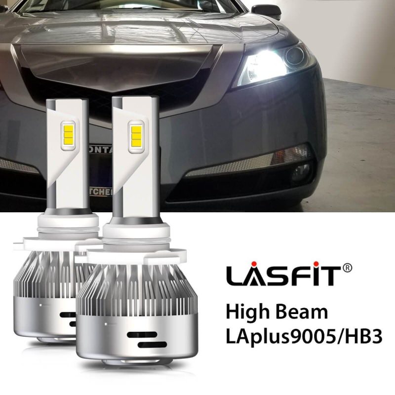 Lasfit 9005 led high beam bulbs fit for 2009-2011 Acura TL