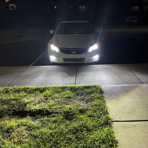 2012 Honda Accord LSplus H11 led bulbs