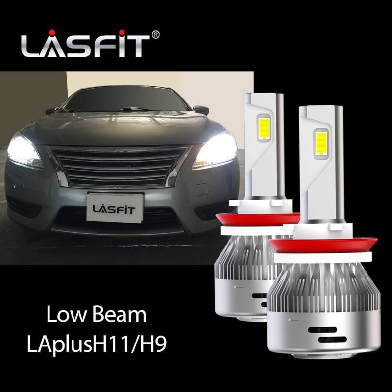 Lasfit H11 led low beam bulbs fit for 2013-2015 Nissan Sentra