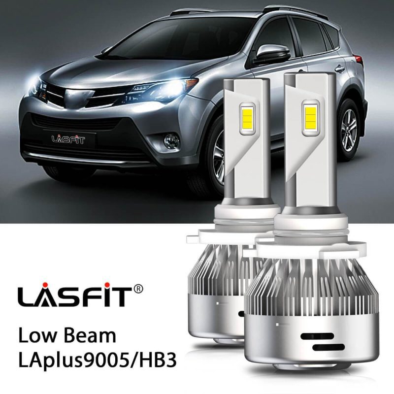 Lasfit 9005 led low beam bulbs fit for 2013-2015 Toyota RAV4