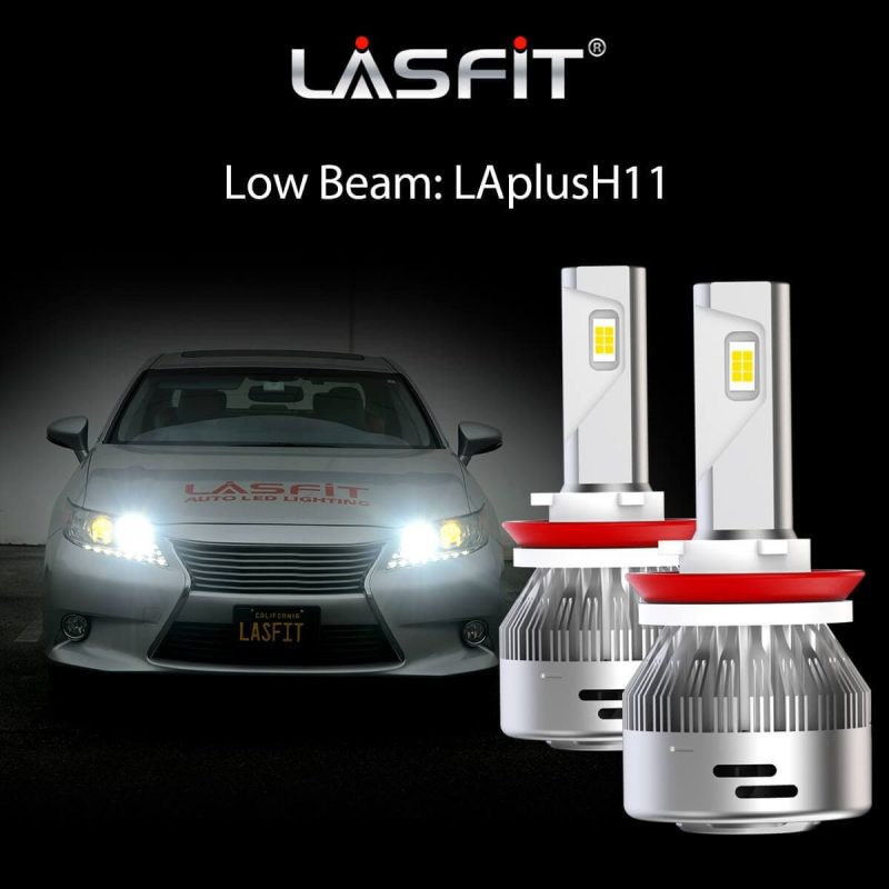 Lasfit H11 led low beam bulbs fit for 2014-2015 Lexus ES350