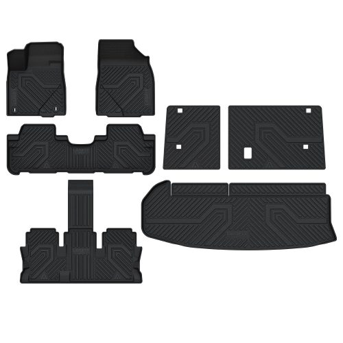 Toyota Highlander Floor Mats & Backrest Mats& Cargo Mat