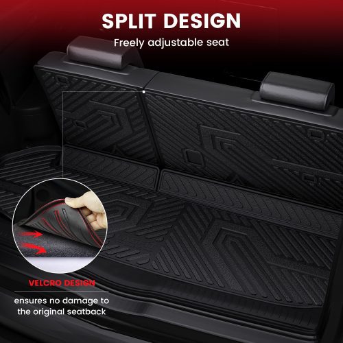 2014 2019 toyota highlander floor mats split design