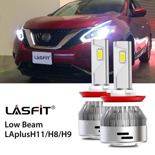 Lasfit H11 led low beam bulbs fit for 2015-2018 Nissan Murano 