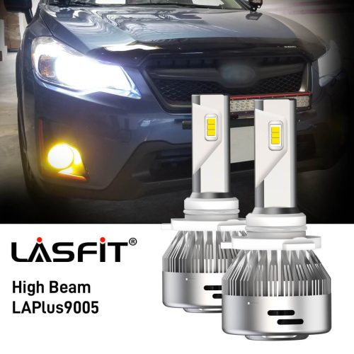 Lasfit 9005 led high beam bulbs fit for 2016-2017 Subaru Crosstrek  