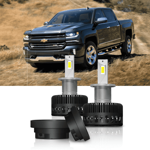 Lasfit D5S led headlight bulbs fit for 2016-2018 Chevy Silverado 1500