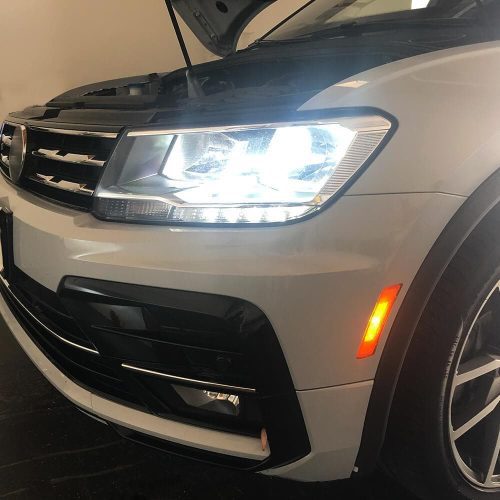 2016 tiguan low beam headlight replacement led