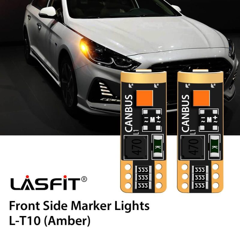 Lasfit 168 led front side marker lights fit for 2017-2019 Hyundai Sonata