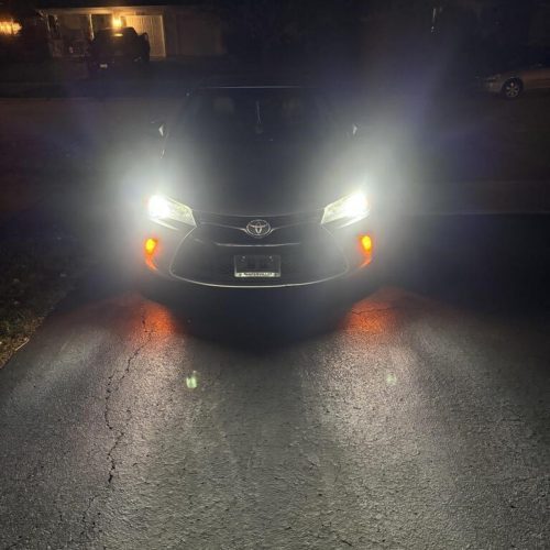 2017 Toyota Camry LSplus H11 led bulbs