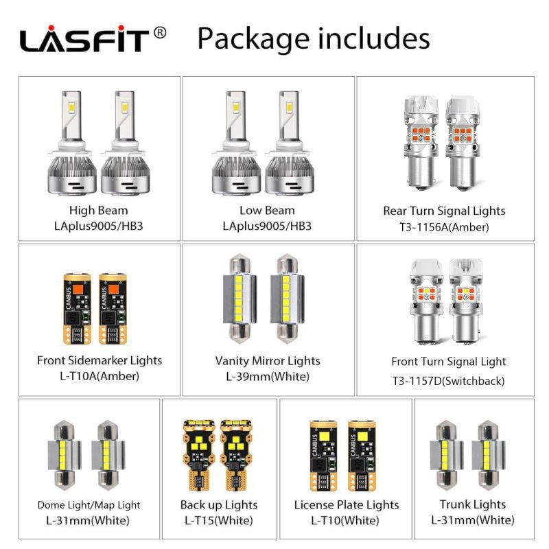 2018 2019 Hyundai Sonata led bulbs