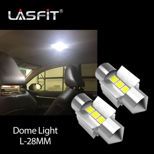 Lasfit 28MM led dome lights fit for 2018-2024 Toyota Camry 