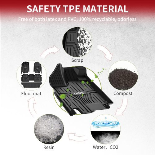 2018 2025 honda odyssey tpe floor mats