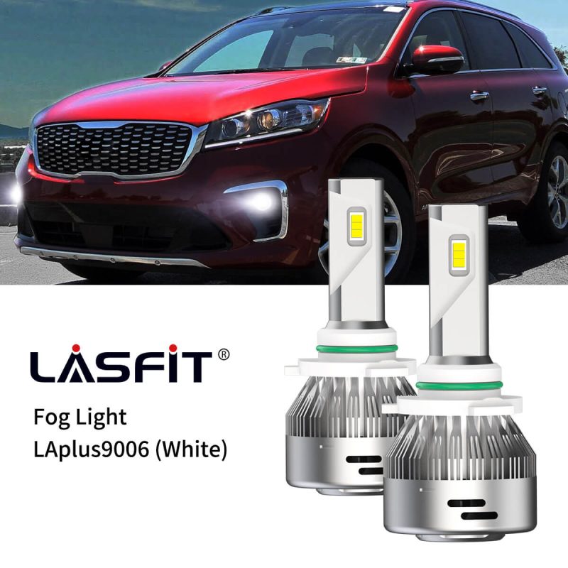 Lasfit 9006 led fog lights fit for 2019-2020 Kia Sorento