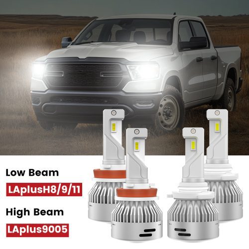 Lasfit H11 9005 led headlight bulbs fit for 2019-2020 Ram 1500