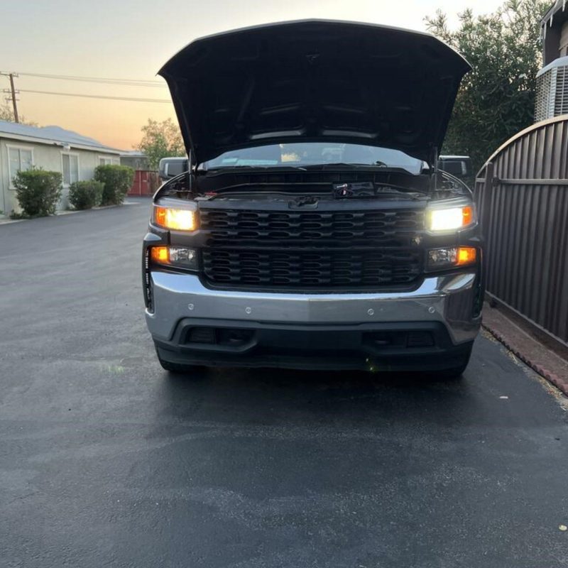 2021 Chevrolet Silverado 1500 custom made H11 led low beam bulbs