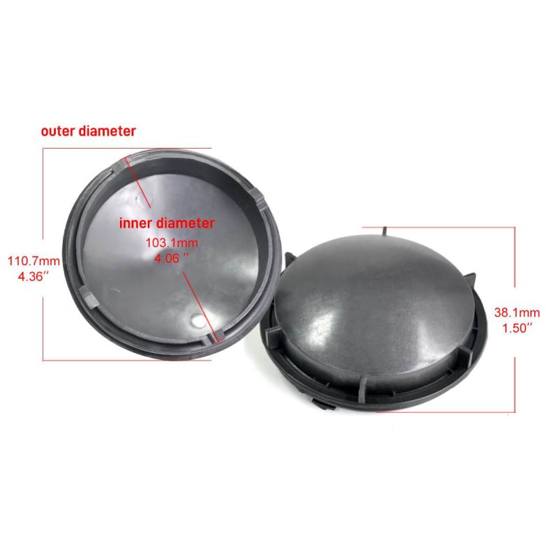 2 headlight dustproof cap seal cover