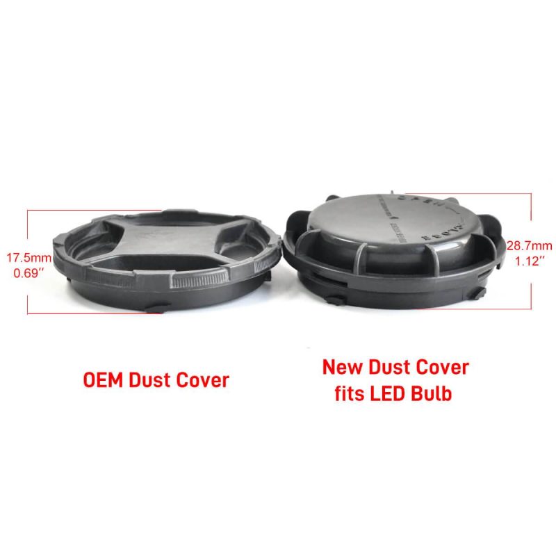 4 Hyundai Kia headlight waterproof cover cap