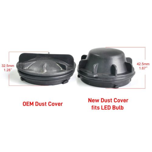 4 headlight housing dust cap waterproof seal cap