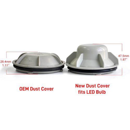 4 lasfit led headlight waterproof cap seal cover