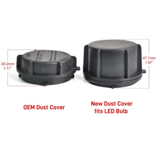 5 lasfit led headlight oem dust cover cap