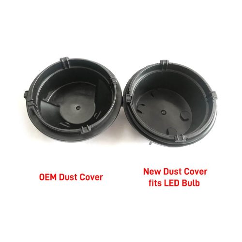 5 led headlight housing dust cover cadillac