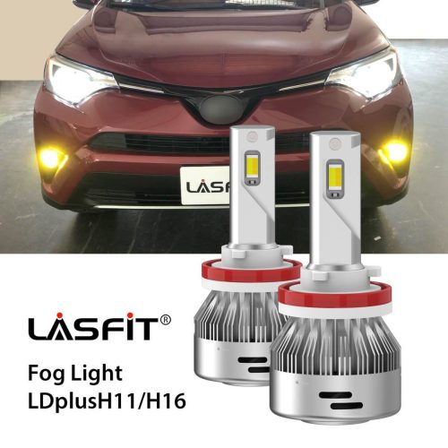 LDplus H11 LED bulbs fit for 2016-2018 Toyota RAV4 fog lights