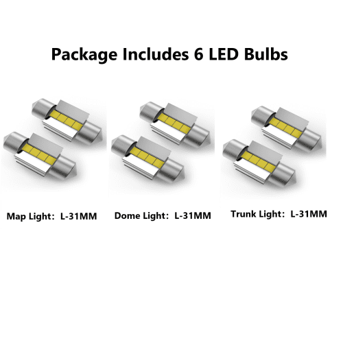 L 31MMLEDBulbs3pairs