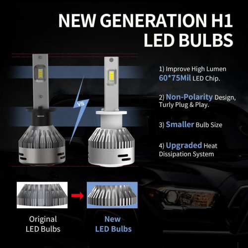 LAplus H1 led bulbs key features