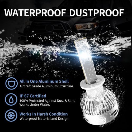 LAplus H1 led bulbs waterproof and dustproof