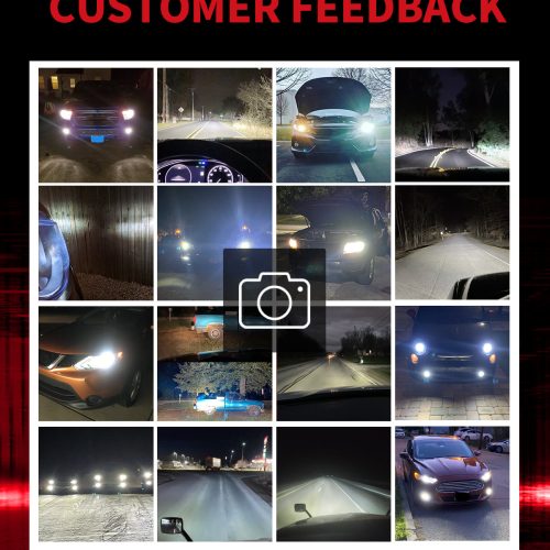 LAplus H11 LED bulbs customer feedback