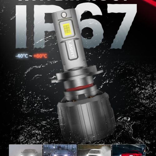 LSplus H7 LED bulbs IP67 waterproof