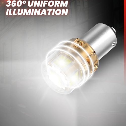 Lasfit L2 1156 LED Bulb 360 uniform illumination 1