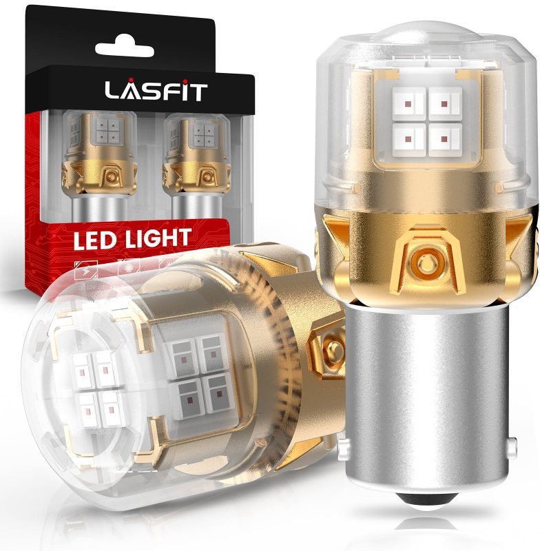 Lasfit red L2 1156 LED bulb