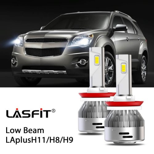 LED Headlight Bulbs Fit 2010-2015 Chevy Equinox H8 H9 H11 LASFIT