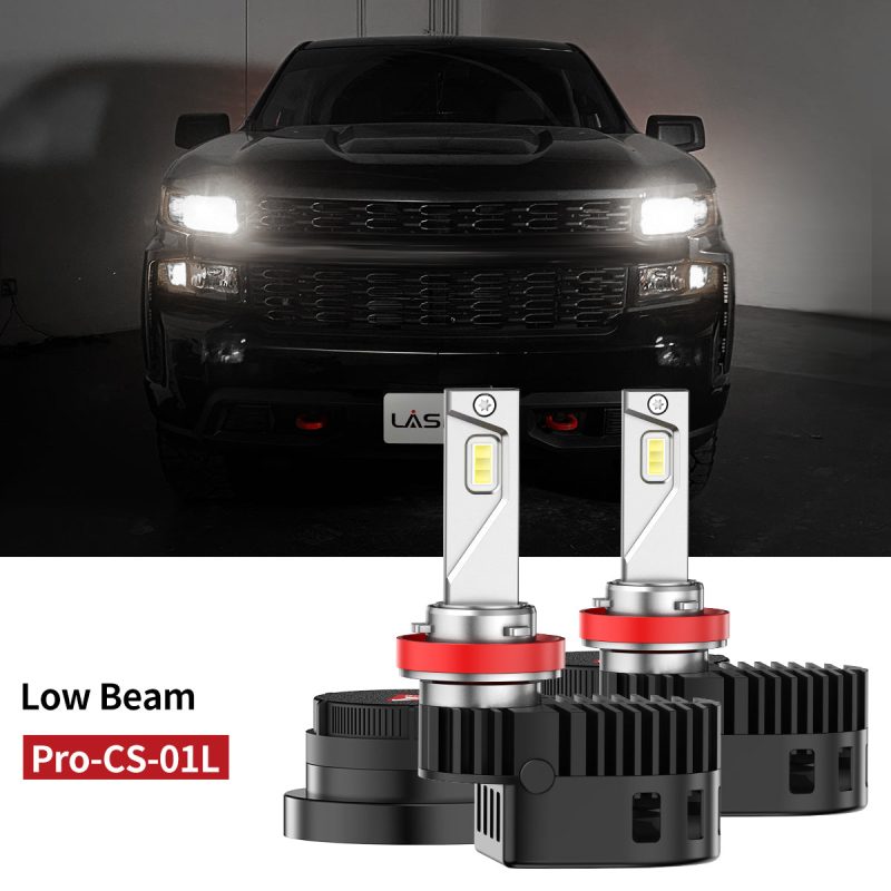 Pro-CS-01L-LED-Bulbs-fit-for-2019-2021-Chevrolet-Silverado-1500-low-beam