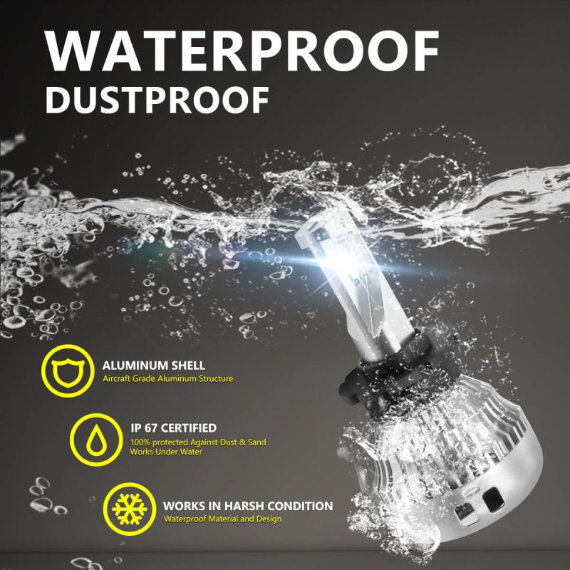 Pro IN D2 led kit IP67 waterproof