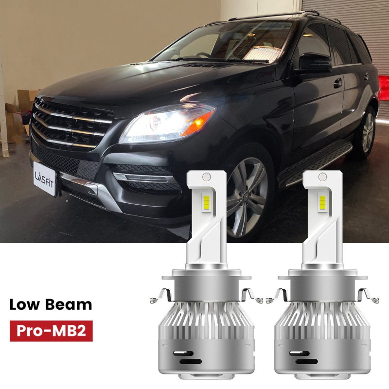 Pro-MB2 LED bulbs fit for 2012-2015 Mercedes-Benz ML350 ML550 low beam