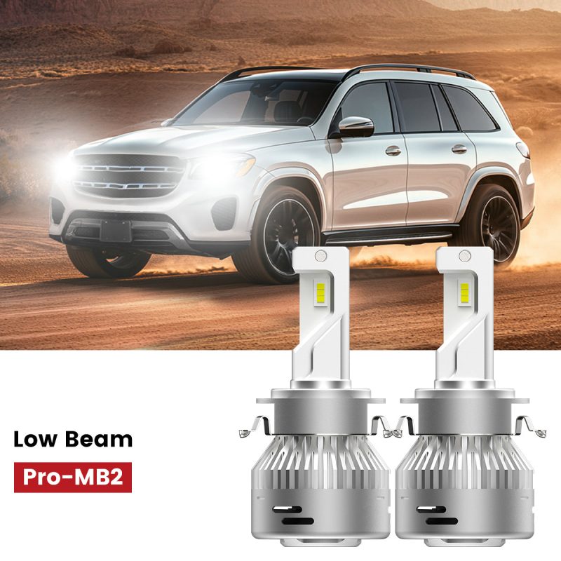 Pro-MB2 led bulbs fit for 2017-2019 Mercedes-Benz GLS450 GLS550 low beam