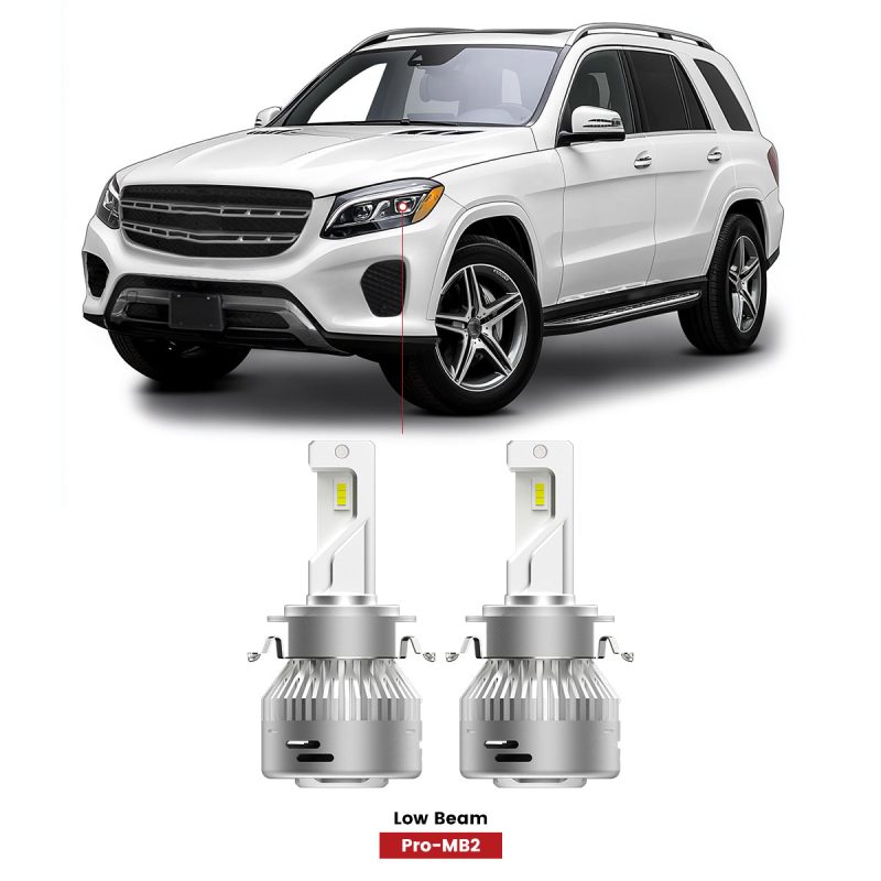 custom H7 LED bulbs fit for 2017 2019 Mercedes Benz GLS Class GLS450 GLS550