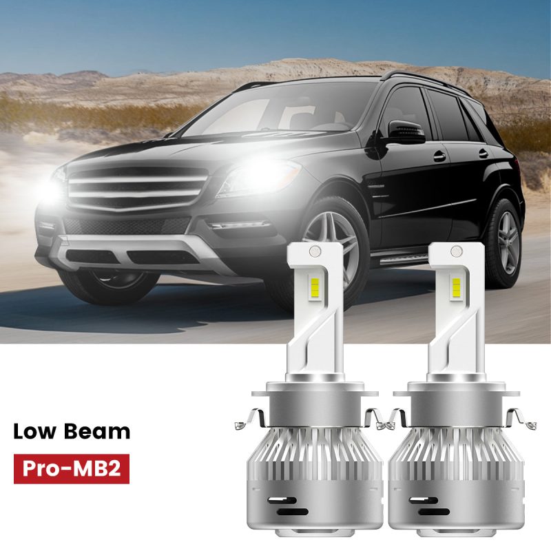 custom-made H7 led headlight low beam bulbs fit for 2012-2018 Mercedes-Benz C250 C300 C350