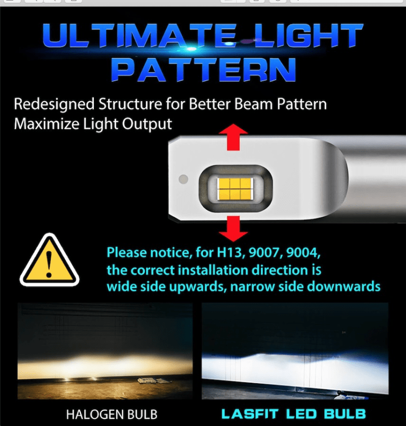 howtoinstallH139008ledheadlightbulbs