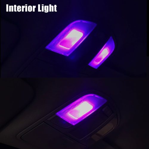 lasfit 194 interior light with purple pink