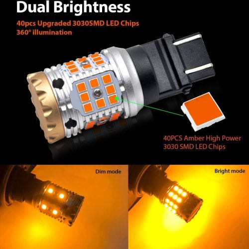 lasfit 4157 dual brightness functions dim amber and bright amber