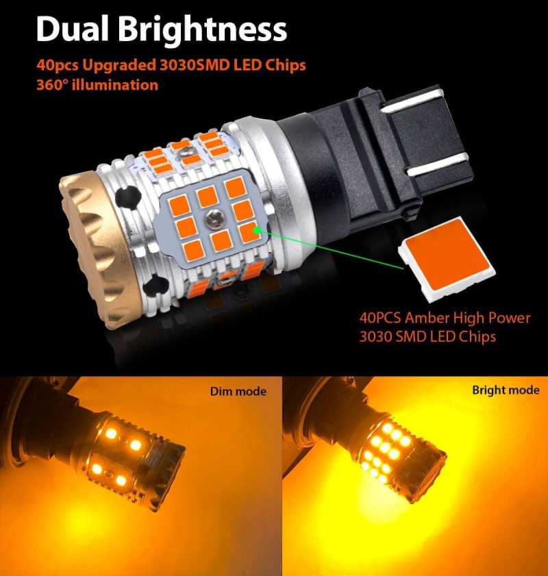 lasfit 4157 dual brightness functions dim amber and bright amber