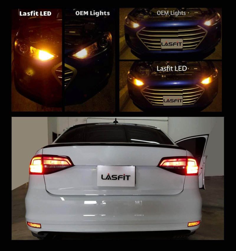 lasfit t 1156 amber turn signal light show